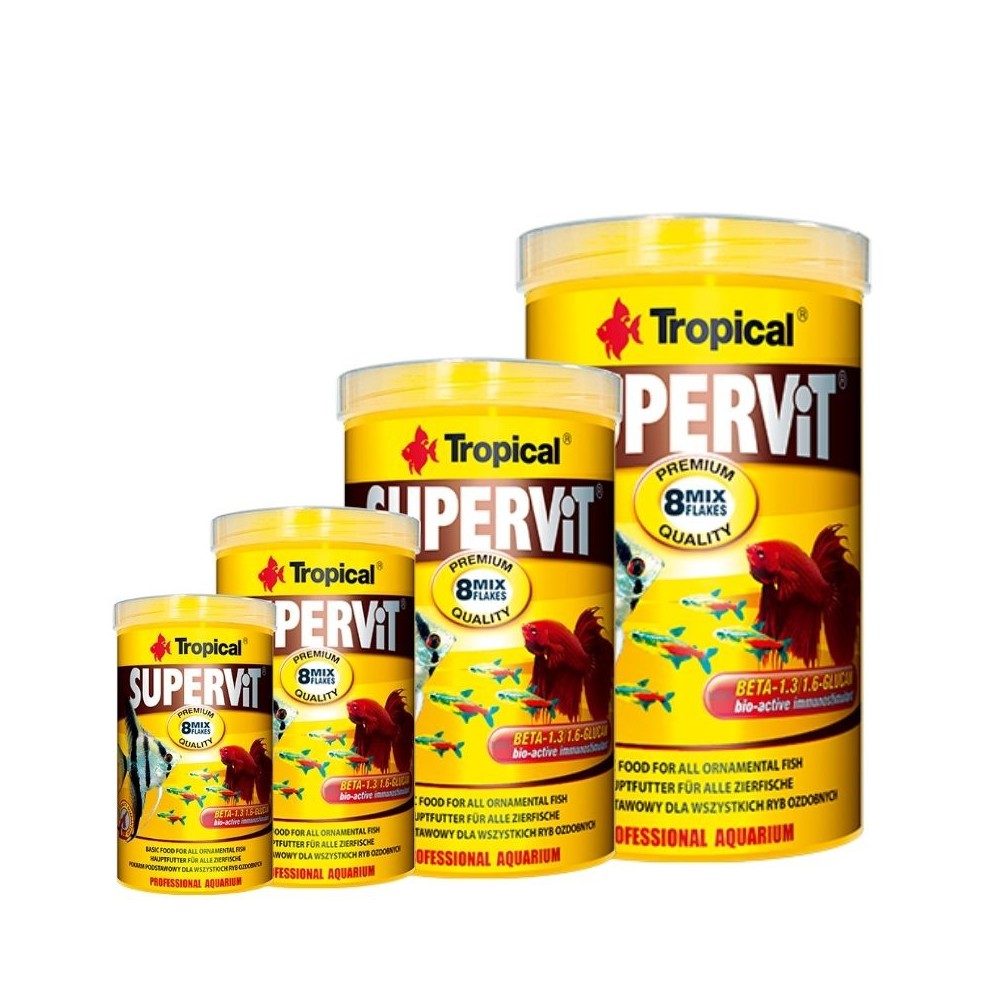 Tropical Supervit maistas žuvims su Beta-gliukanu 100 ml - Image 3