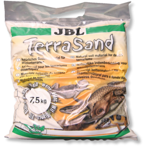 JBL TerraSand Natural White smėlis terariumams 7,5 kg