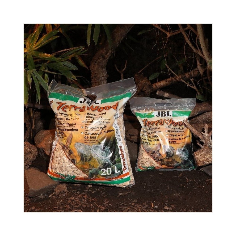 TerraWood natūralus buko drožlių pakratas terariumams 20 l - Image 4