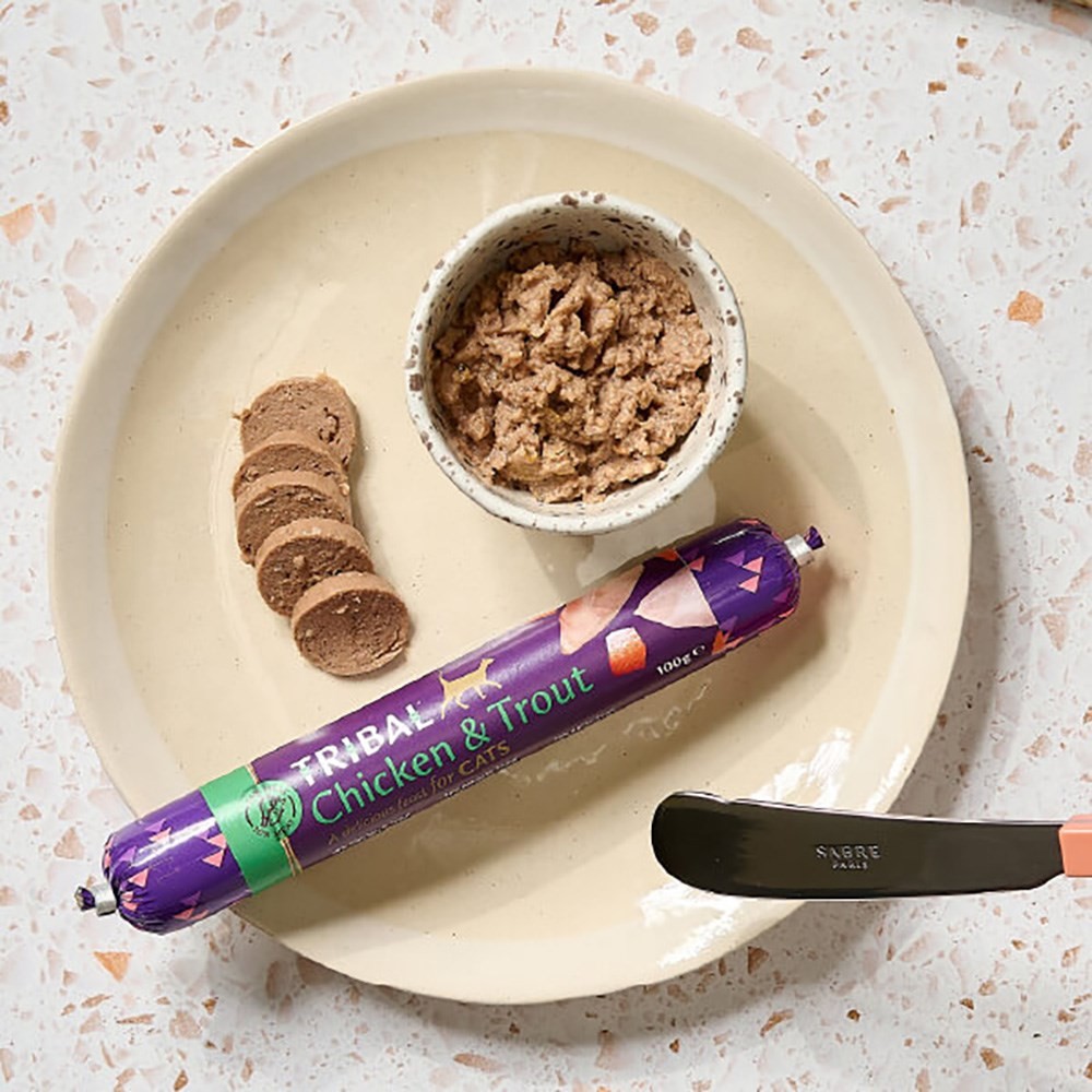 Tribal Cat konservai katėms su vištiena ir upėtakiu Fresh Chicken & Trout, 100 g - Image 3