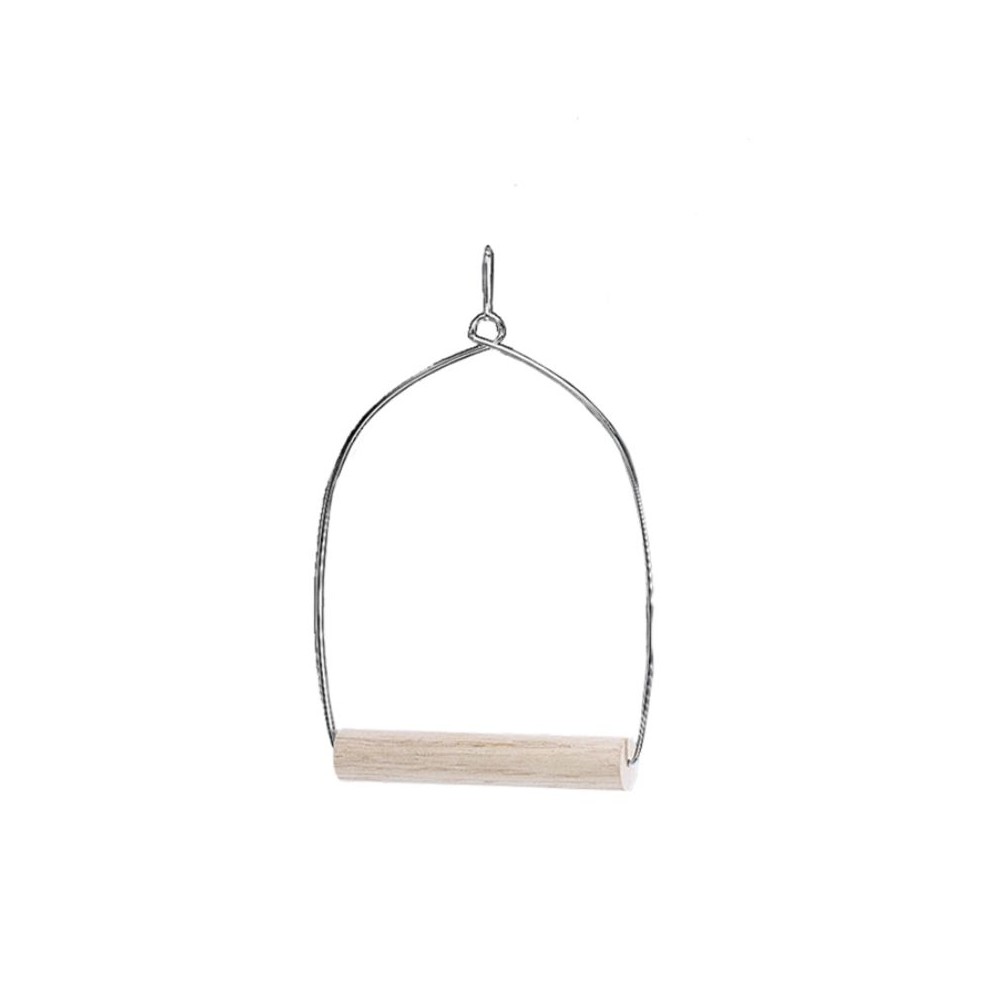 Žaislas paukščiams sūpynės M, 10,5x20 cm