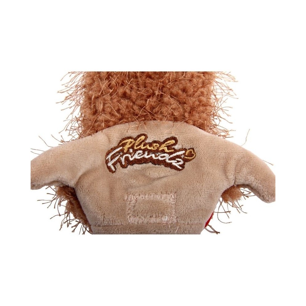 Žaislas šunims GiGwi Plush Friendz Medium Squireel Skin pliušinis voverės kailis - Image 5