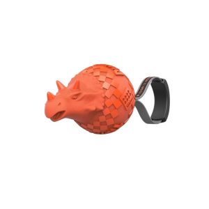 Žaislas šunims GiGwi Push To Mute Dinoball Triceratops dinozauras