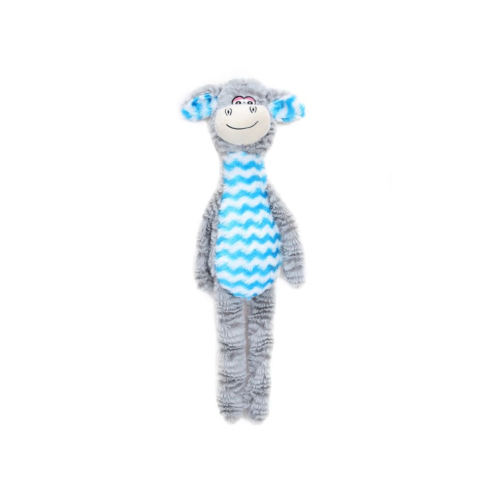 Žaislas šunims pliušinis cypiantis mėlynas asiliukas, 45 cm