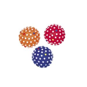 Žaislas šunims spygliuotas cypiantis kamuoliukas, 6 cm